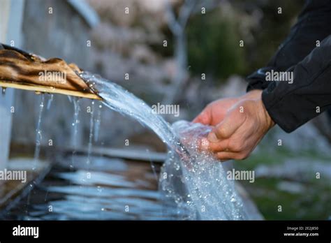 Healthy Drinking Water Sources Stock Photo Alamy
