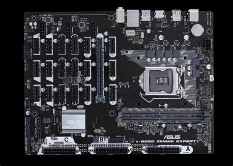 Motherboard — i went with the asus b250 mining expert because it has a long enough track record of success. ASUS B250 Bitcoin Mining Motherboard Offers 19 PCIe Slots ...