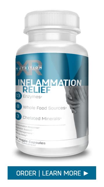 Inflammation Relief By Xr Nutrition Inflammation Nutrition Strong