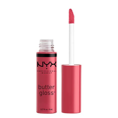 Nyx Professional Makeup Butter Gloss Non Sticky Lip Gloss Strawberry