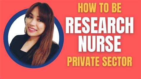How To Be A Research Nurse For The Private Sector Tier 2 Visa Filipino Uk Nurse Youtube