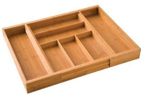 Bamboo adjustable drawer dividers are durable, sturdy and have a great design. Fix my Cabinet » Expandable Drawer Organizers for Kitchen ...