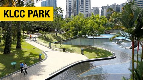 A theme park in kuala lumpur will definitely attract you towards it. A Walk Around KLCC Park in Kuala Lumpur - YouTube
