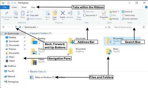 This works anywhere in windows 10. File Explorer in Windows 10 - Instructions and Video Lesson