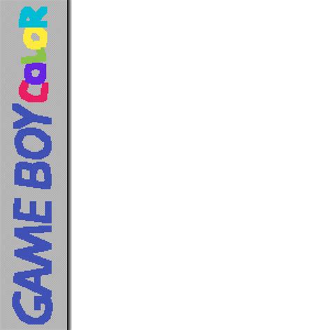 Pixilart Game Boy Color Box Art Template By Thebluetoad