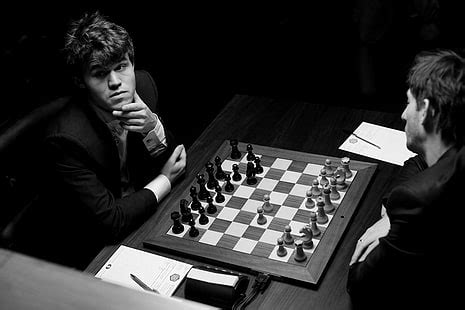 It's a great feeling to beat such a good player in that style! HD wallpaper: chess, Magnus Carlsen, arts culture and ...