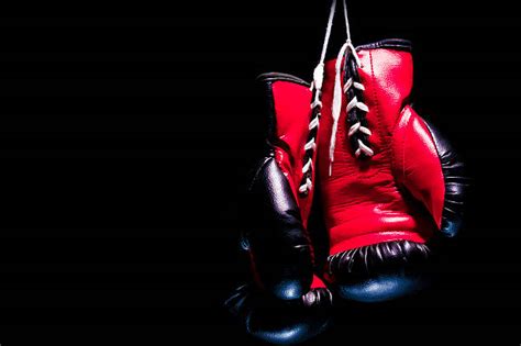 Best Boxing Gloves Black Background Stock Photos Pictures And Royalty
