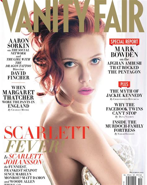Scarlett Johansson Vanity Fair Magazine December 2011 Cover Hawtcelebs