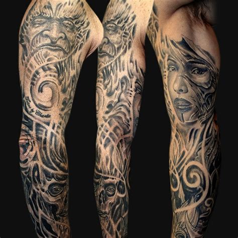 Sleeves have become so popular that there are infinite variations: Full Sleeve Tattoos - Page 2