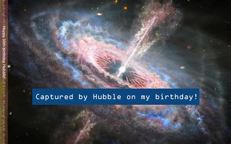 Nasa Hubble Finds Your Birthday Photo In Space Slashgear