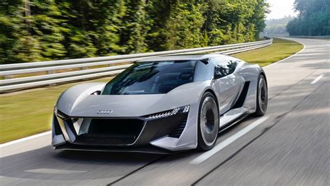 Audi S Pb E Tron Supercar Concept Is An All Electric Stunner
