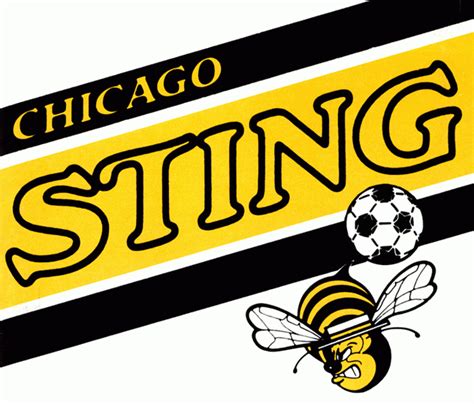 Chicago Sting Logo Primary Logo North American Soccer League Nasl