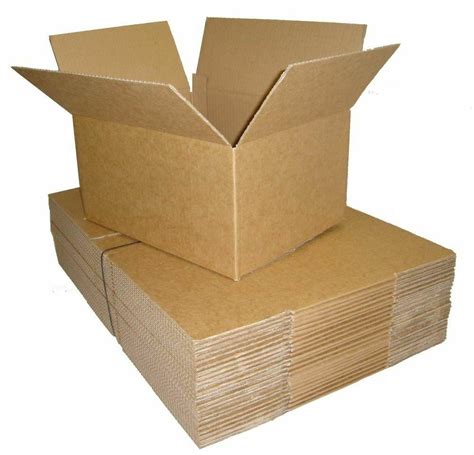 Brown Single Wall Box 12x9x6 305 X 229 X152mm Ideals Uk Packaging