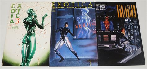 Exotica 1 3 Vf Complete Series Kevin J Taylor Model By Day Bad Girl