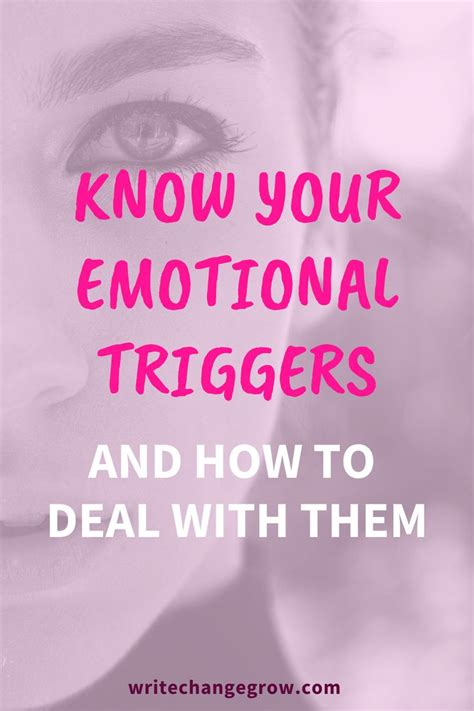 Do You Know Your Emotional Triggers Do You Know If There Are Certain Trigger Words That Bring