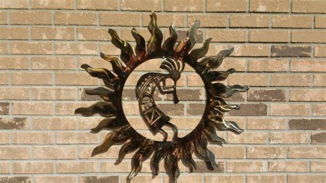 Kokopelli Fertility Wall Hanging Outdoor Metal Art Southwestern Decor