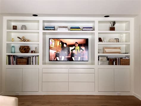 The Room Of Requirement Built Ins Lauren Liess Built In Tv Cabinet