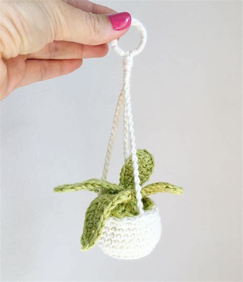 Free Crochet Plant Hanger Pattern Its Their Yarn Called Kitchen