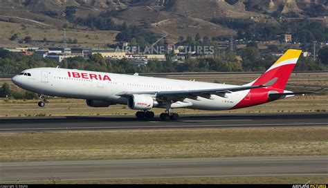 Ec Maa Iberia Airbus A330 300 At Madrid Barajas Photo Id 978150