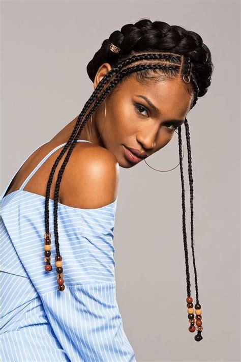 30 Stunning Tribal Braids Hairstyles In 2022 African Braids Hairstyles African Hairstyles