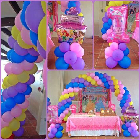 Disney Princess 1st Birthday Decor By Glenda Partyperfection 1st
