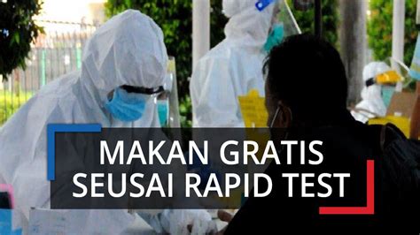 Penumpang Krl Dapat Makan Gratis Usai Rapid Test Di Stasiun Bogor Yang
