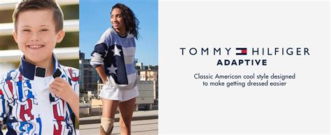 Tommy Hilfiger Girls Adaptive Hooded Jacket With Magnetic