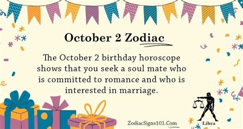 October 2 Zodiac Is Libra Birthdays And Horoscope Zodiacsigns101