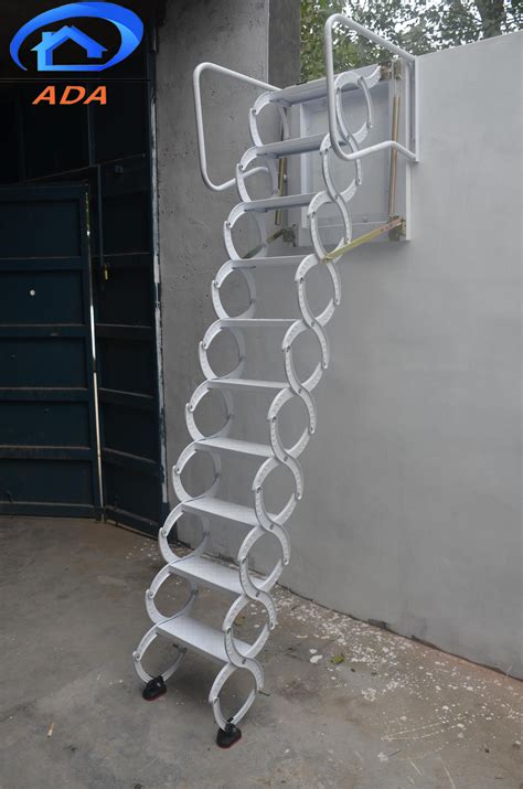 Wall Mounted Folding Ladder Loft Stairs Offer Discounts Save 40