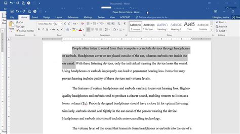 How To Make A First Line Indent In Word Bpomag