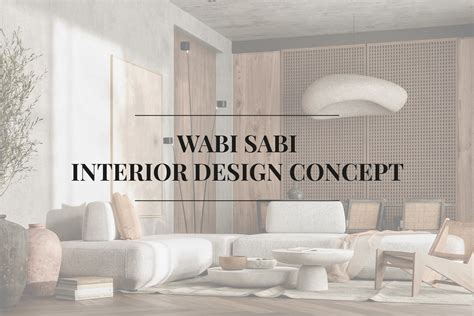 Wabi Sabi Interior Design Concept Stylish Club