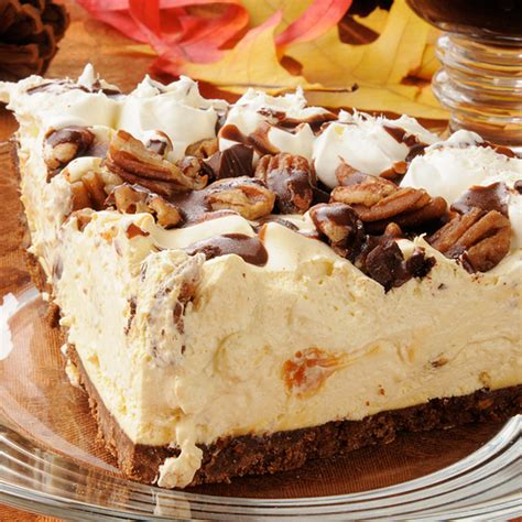 Pecan Nut Crust Incredible Turtle Pie Recipe Recipe From The Bakers
