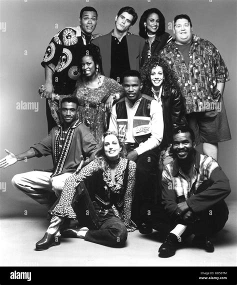 In Living Color Back Row L R Marc Wilmore Jim Carrey Anne Marie