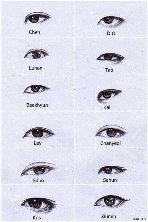Exo Eyes~ Taos Eyes I Think Are The Most Distinctive With His Dark