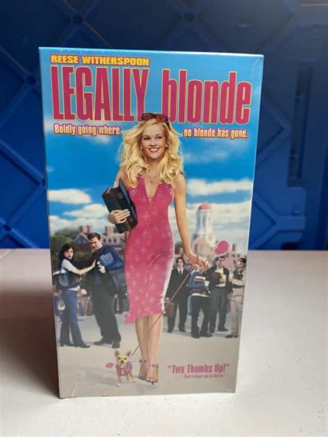 Legally Blonde Vhs Reese Witherspoon New Sealed Picclick