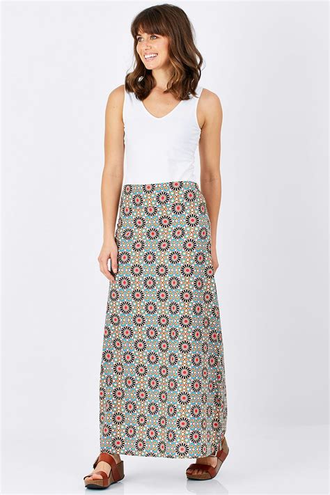 Rasaleela Sasha Cotton Maxi Skirt Womens Long Skirts At Birdsnest