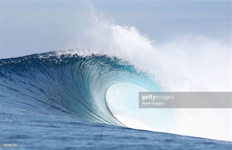Big Blue Wave High Res Stock Photo Getty Images