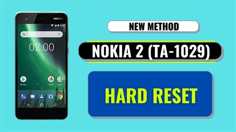 Nokia 2 Hard Reset Nokia Ta 1029 Hard Reset Syl Tech Pro Youtube