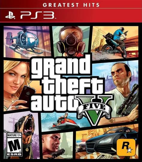 Grand Theft Auto V Five Sony Playstation 3 Gta5 Ps3 Rockstar Games