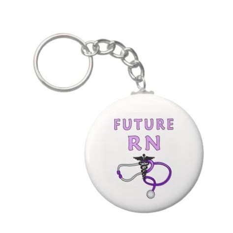 Maybe you would like to learn more about one of these? Future RN Keychain | Zazzle.com | Keychain, Future nurse ...