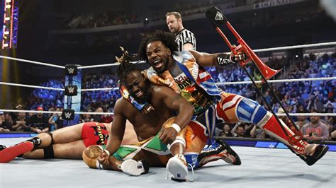 La Knight Vs Kofi Kingston With Xavier Woods Friday Night Smackdown