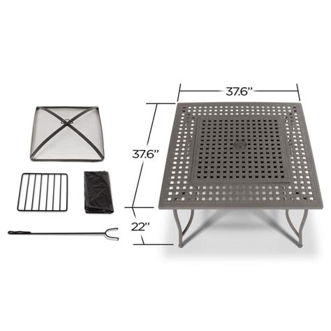 Real Flame 930 Chelsea Wood Burning Fire Table Sunset Fire Pits