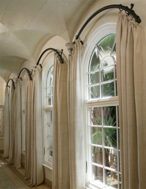 Best Curtain Solutions For Arched Windows Dengarden
