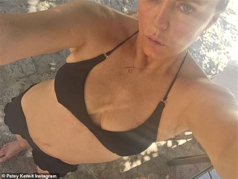 Patsy Kensit Showcases Her Figure In A Duo Of Scanty Bikinis