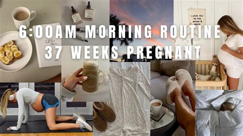 My 530am Productive Pregnant Morning Routine 36 Weeks Pregnant Morning Routine Youtube