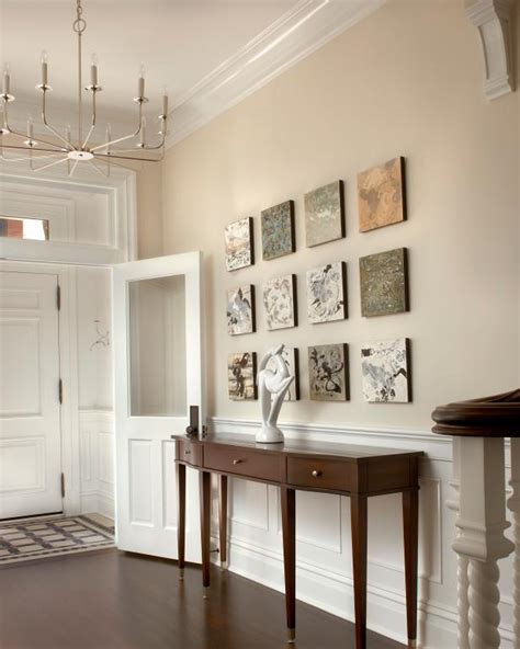 Entryway With Contemporary Square Wall Art Hgtv
