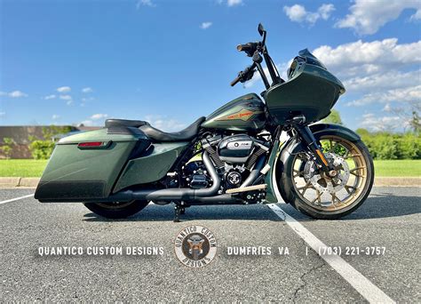 Used 2019 Harley Davidson Road Glide Special Custom Jade Green Custom