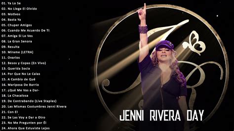 Jenni Rivera Todos Sus 30 Super Éxitos Romanticos 90s Jenni Rivera