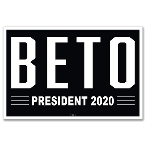 Beto 2020 Signs