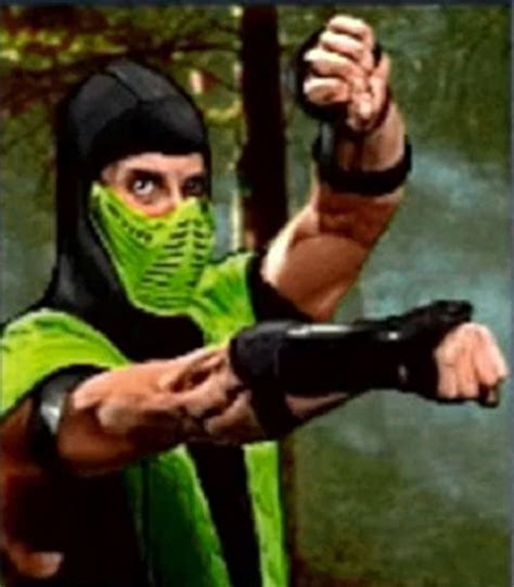 Classic Mortal Kombat 2 Reptile Mask Etsy
